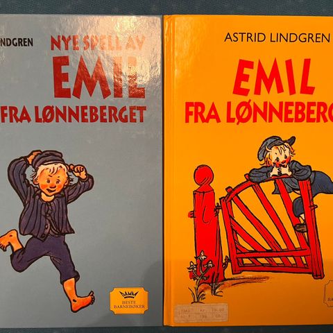 Emil i Lønneberget 2 bøker