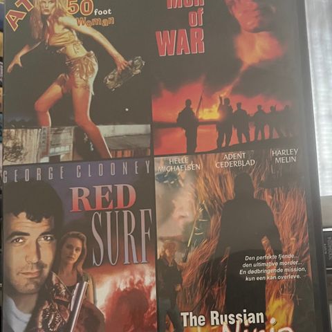 Attack of the 50ft Woman//Red Surf/Men of War/The Russian Ninja