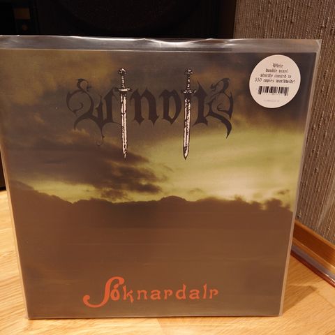 Windir - Soknardalr. 2LP Limited Edition. White.