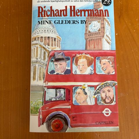 Vintage. Richard Herrmann: Mine gleders by. Pocket. 1988