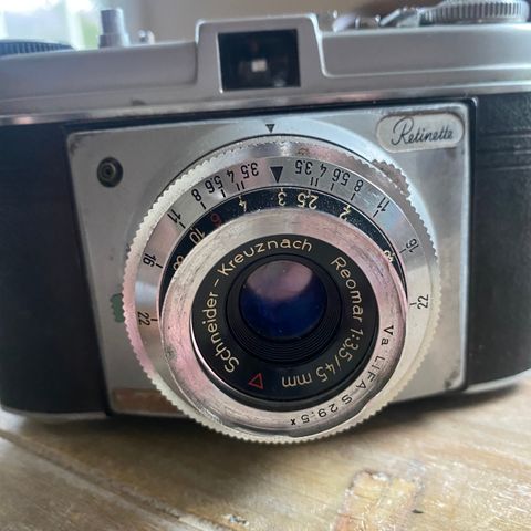Kodak Retinette med schneider kreuznach linse