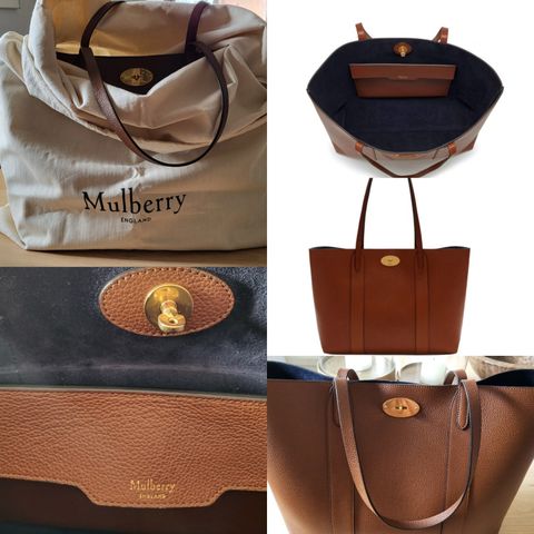 MULBERRY BAYSWATER TOTE, oak