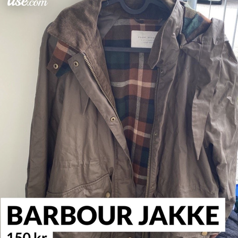 Barbour jakke (Zara)