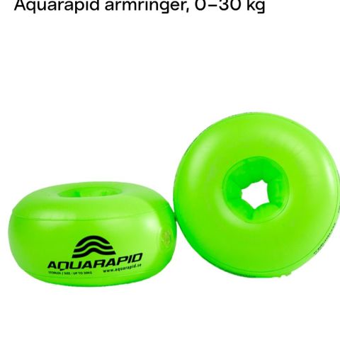 Aquarapid armringer, 0–30 kg