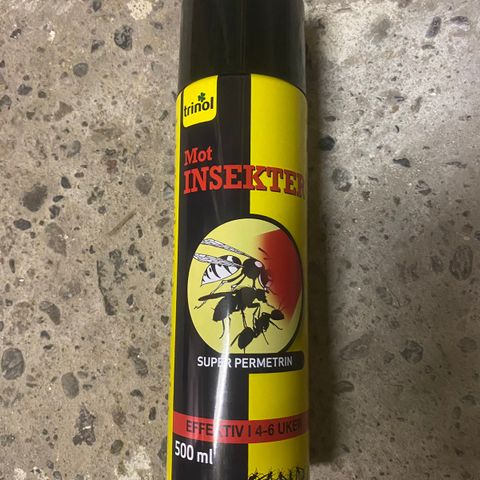 Trinol spray mot sølvkre/skjeggkre/insekter