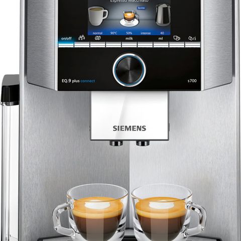 Siemens EQ.9 Plus automatisk kaffemaskin TI9573X1RW