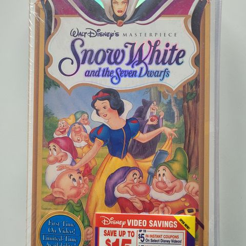 Masterpiece Disney Vhs Snow White