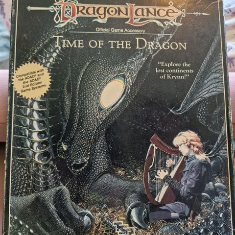 DND Dungeons and Dragons 2nd Edition Dragon Lance