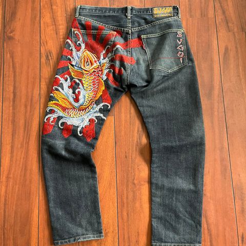Sugoi jeans str s, vintage japanske jeans