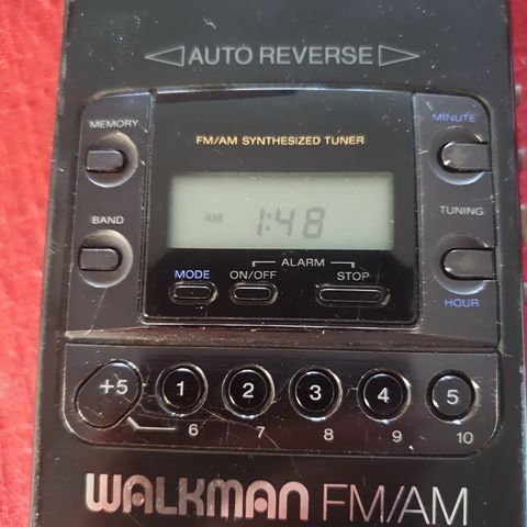 Sony WM-F2081 Walkman Radio Cassette  Player