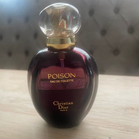 SJELDEN! VINTAGE Dior Poison EDT 50 ml