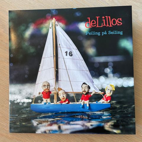 deLillos LTD signert Peiling på seiling blå vinyl