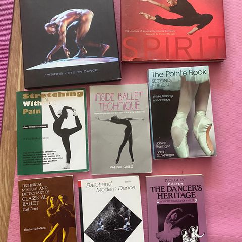 Bøker om dans, samlet pris