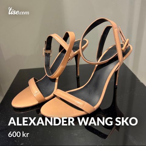 Alexander Wang sandal med hæl