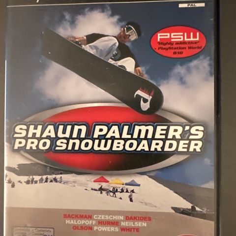 PlayStation 2- Shaun Palmers pro Snowboarder