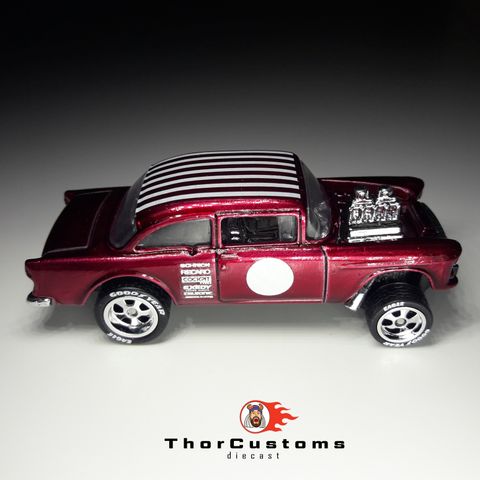 Hot Wheels Chevy Gasser Candy Red