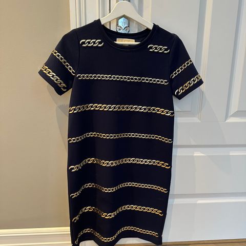 Navyblue Michael Kors chain dress