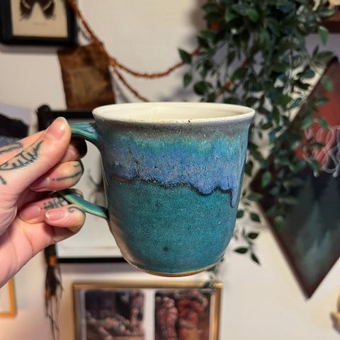 Handmade ceramic mug