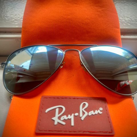 Ray Ban Pilotbriller med speilglass til barn