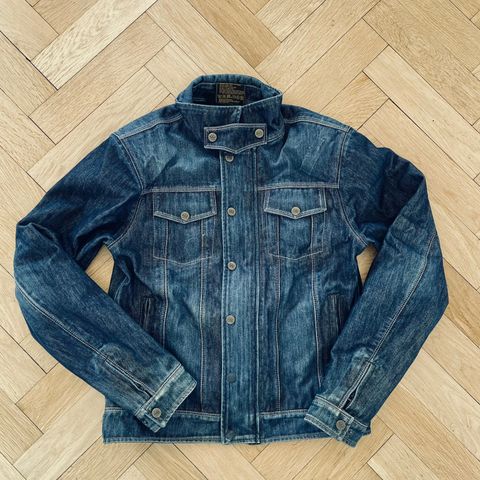 Rokker Company revolution denim mc jakke selges