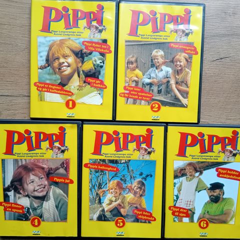 Pippi, 5 DVD