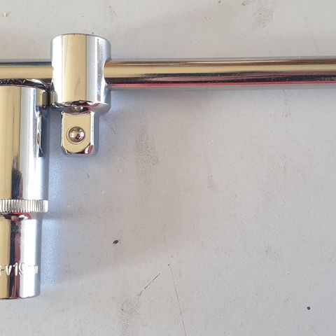 19 mm hex pipe med latmansarm