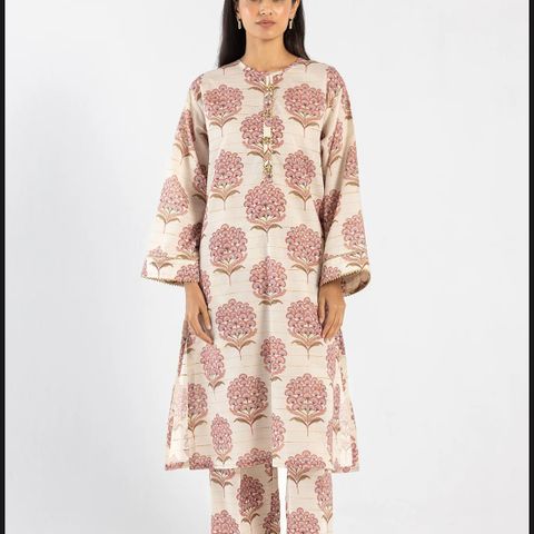 Ethnic 2 peace - printed suit - pakistanske klær