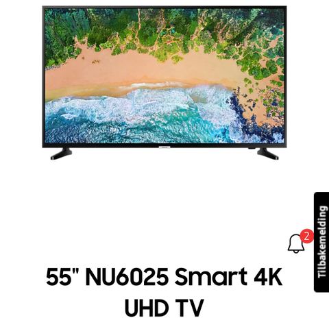 Samsung 55 Smart TV