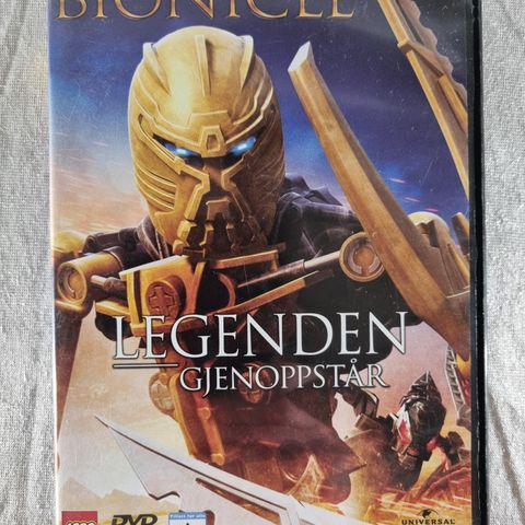 Lego Bionicle Legenden Gjenoppstår DVD