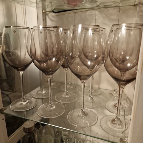 Firkløveren lace vin glass