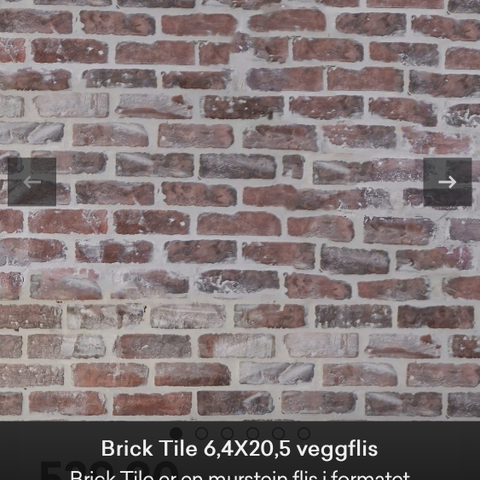 Brick tile , mursteinflis