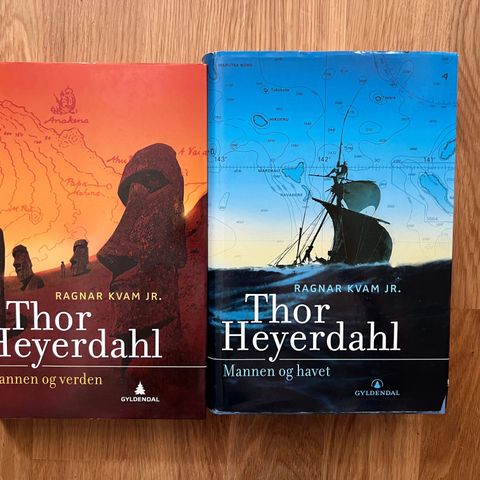 2 Bøker om Thor Heyerdahl av Ragnar Kvam