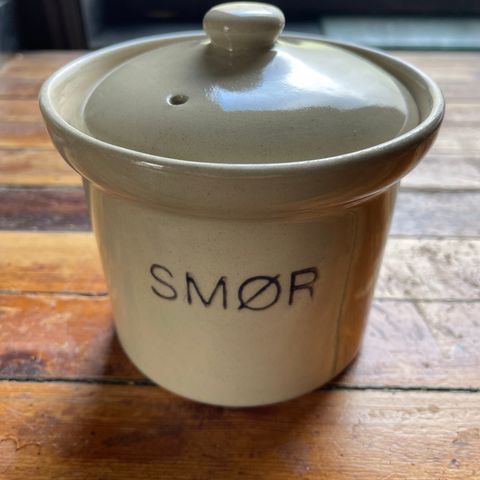 Denby Stoneware Smør krukke