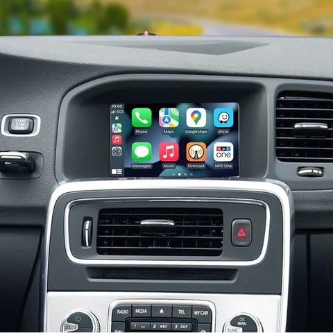 VOLVO Android bilstereo multimedia bilnavigasjon, Apple CarPlay, DAB+