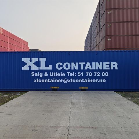 40 fots HC Container Leiepris Kun 1100.- pr. måned