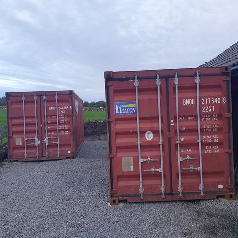 BRUKT Standard 20ft Container | Til Salgs Jessheim