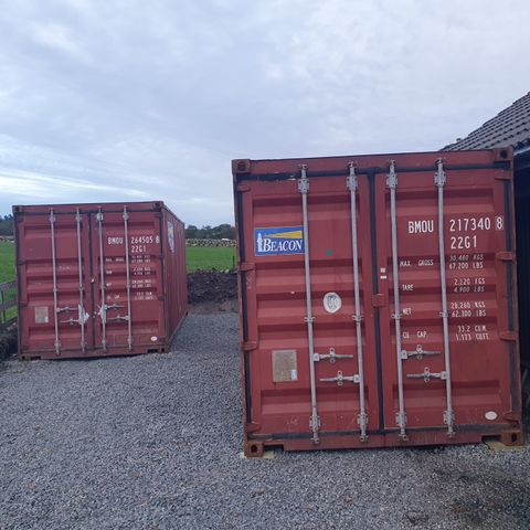 BRUKT Standard 20ft Container | Til Salgs Glomfjord