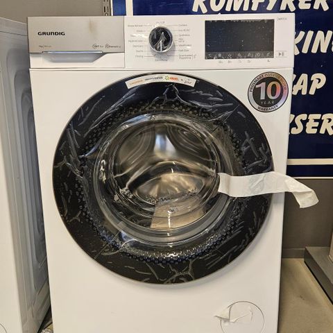 Grundig vaskemaskin med 2 års GARANTI!