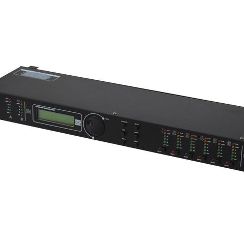 Omnitronic DXO-26E DSP / høyttalerprosessor / delefilter