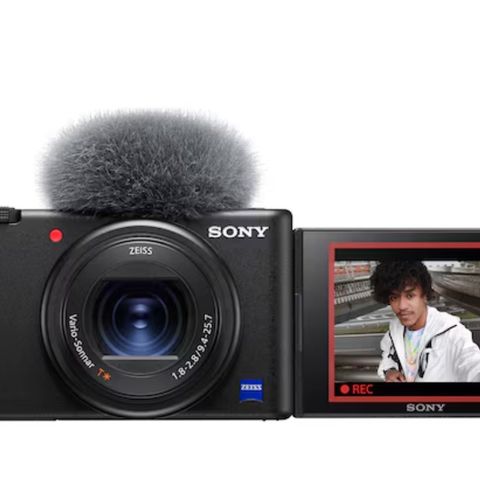 Sony digitalkamera til vlogging ZV-1 FØRPRIS: 8990,-