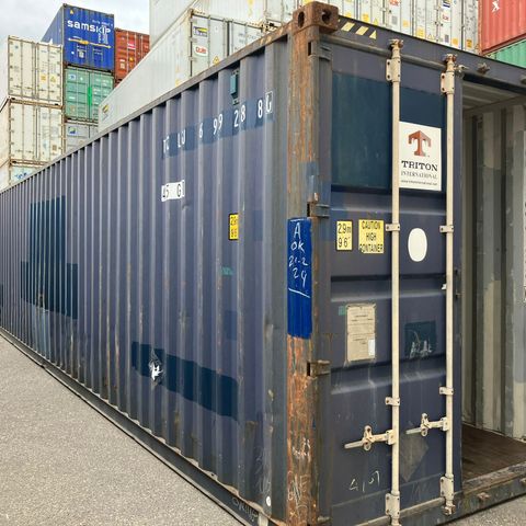 Brukt 40' High Cube Container