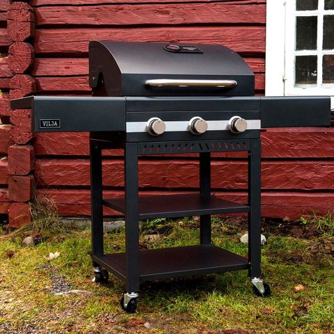 Pakke gassgrill Vilja, regulator sett og gassflaske