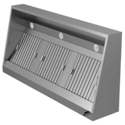 Ventilasjonshette boks modell filter og lys D950 Avtrekkshette | GRATIS LEVERING