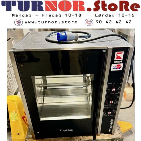 Brukt ROTISSERIE-Kylling grillmaskin UBERT RT 405 Varenr:400057