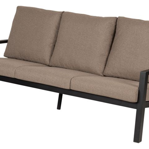 Hagemøbler- 3 seter sof med puter