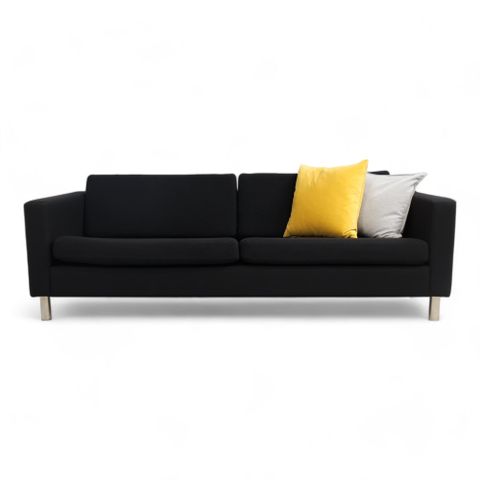 Fri Frakt | Nyrenset | Sort EFG Pure Sofa 3-seter sofa