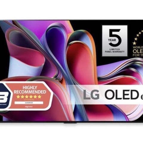LG 77" G3 4K OLED evo TV (2023)