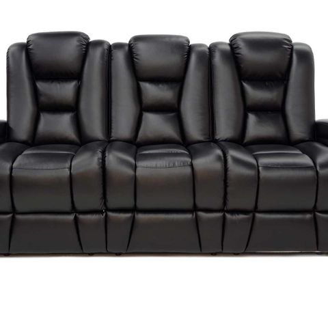 Kinosofa Mega XL950 Sofa Rett Sort