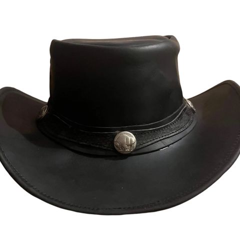 cowboy western skinn hatt buffalo