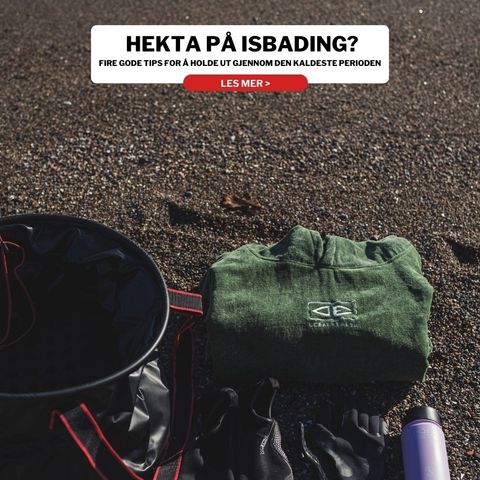 SALG på sko, hansker og skifteutstyr til Isbading